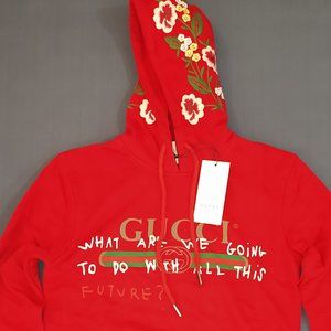 Gucci Men's Sweatshirt Hooded New Model NWT cotton